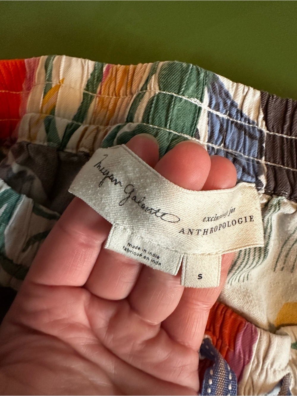 Megan Galante by Anthropologie Botanical Garden Floral Flannel Sleep Pants S - Picture 3 of 16